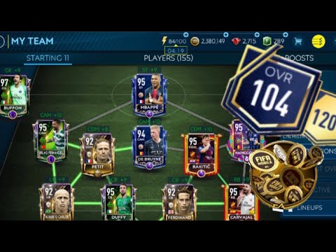 FIFA Mobile 19 - 100 MILLION COINS UPGRADE TEAM