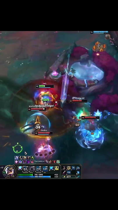 LoLEnryu 1vs5 - Nilah Moment - League of Legends #shorts