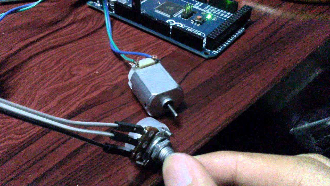 Arduino PWM Motor Control - YouTube