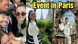 Sizzling Selena Gomez at Rare Beauty event held in Paris
