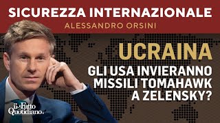 Gli Usa invieranno missili Tomahawk a Zelensky? La diretta con Alessandro Orsini