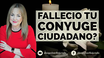 ¿Qué no hacer cuando fallece su cónyuge?