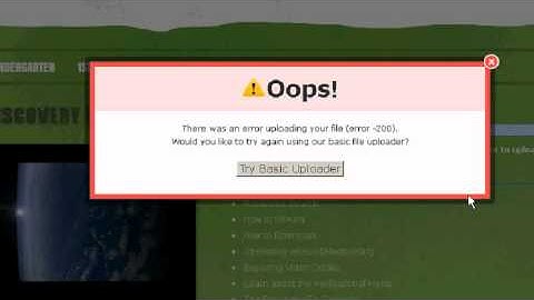 Weebly Upload Problem