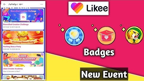 How to get New challenge in badge  Likee app | Likee app Bens Diamond 5 Dollar , New badge free sabk