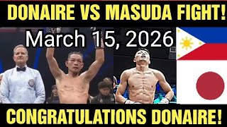 CONGRATULATIONS DONAIRE VS MASUDA FIGHT HIGHLIGHTS!!