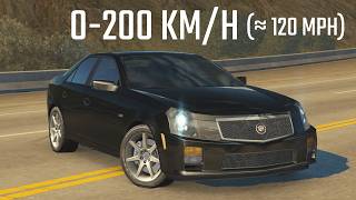 Cadillac CTS/ CTS-V (first gen) - Acceleration in 5 Games