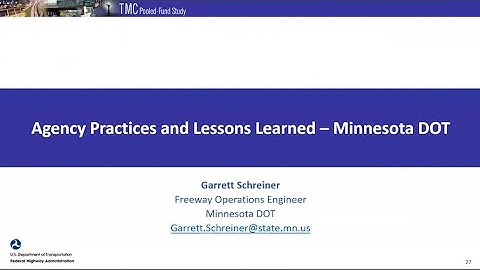 TMS Actively Managing the Display of Queue Warning Messages - Garrett Schreiner (Presentation)