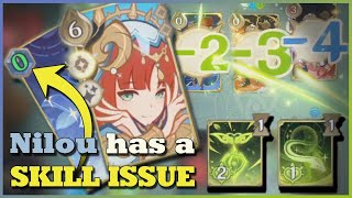 This Deck has a SKILL ISSUE (Genshin TCG Deck Showcase)