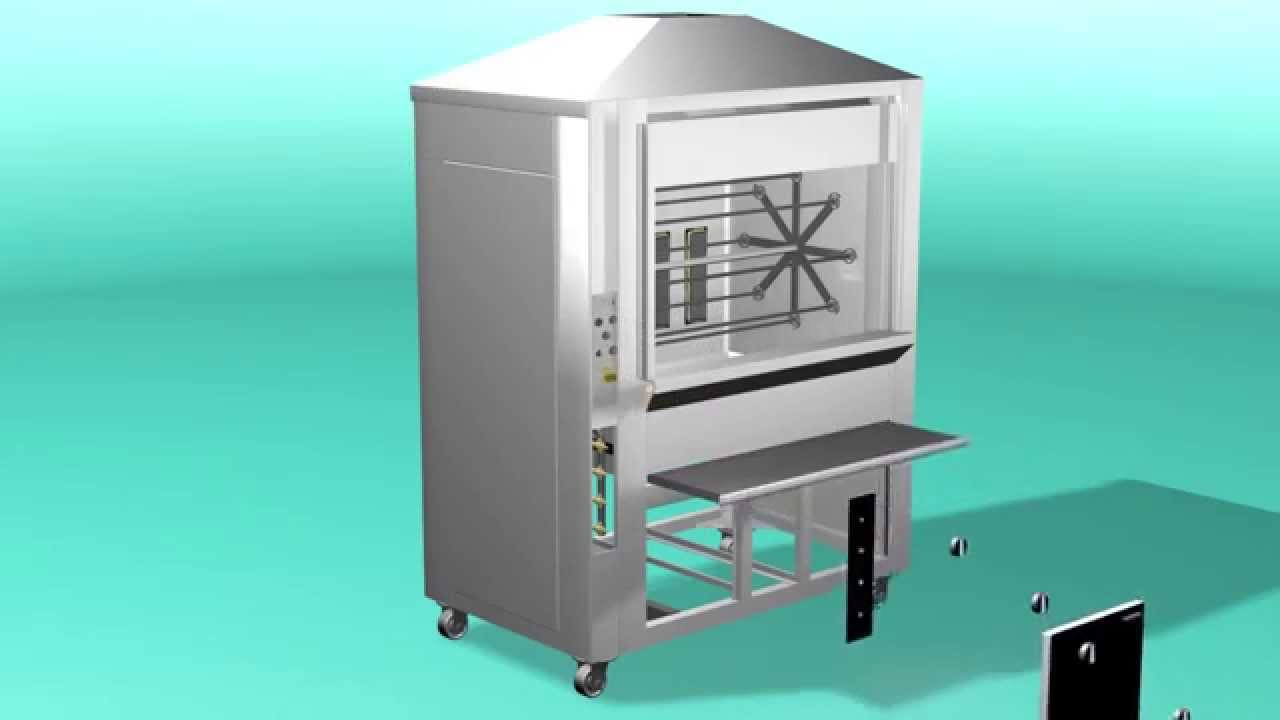 HORNO COMPLETO 3D - YouTube