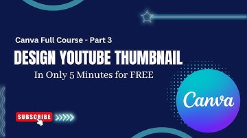 Make Thumbnail in less than 5 minutes for Free | Canva for Free | Design Tips