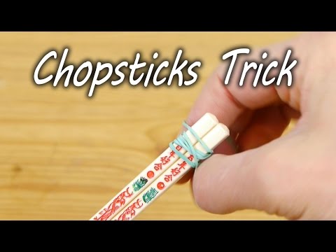 How To Use Chopsticks - Life Hack