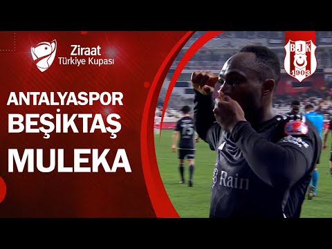 GOL Muleka Antalyaspor 1-2 Beşiktaş (Ziraat Türkiye Kupası Son 16 Turu) / 08.02.2024