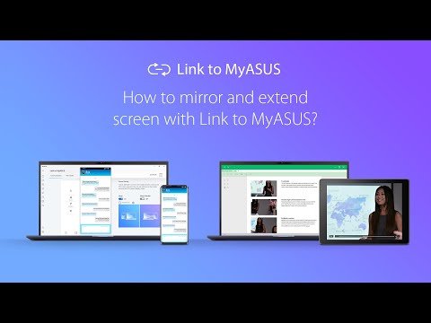 How to mirror and extend screen with Link to MyASUS? | ASUS hqdefault