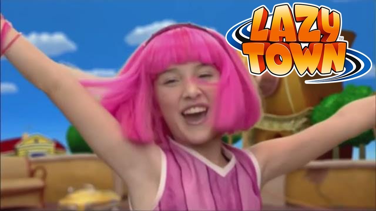 Cooking By The Book Lazy Town Music Video Kids Karaoke YouTube