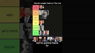 Ranking World Leaders based on their haircuts 💇#shorts