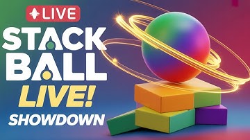 STACK BALL | Gamely Vibes | Live | Part 28 | 🎮 #stackbounce #live #stackball