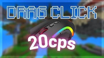 How To DRAG CLICK w/ a Redragon Mouse! *UPDATED*
