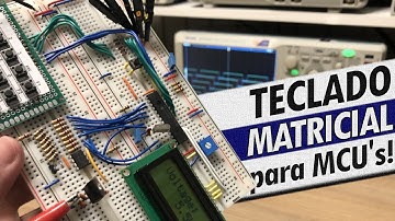 CÓDIGO DE TECLADO MATRICIAL PARA QUALQUER MICROCONTROLADOR
