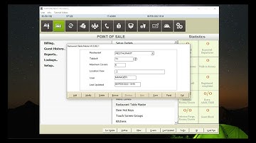 How to Add Restaurant Tables in IDS 6.5 & 7.0 Software