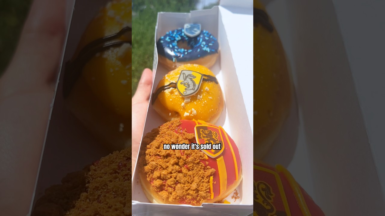 *SOLD OUT* Harry Potter Back To Hogwarts Donut Collection