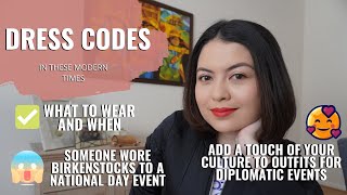 How a Diplomat&#39;s Wife Does It: Decoding Dress Codes | Almost Diplomatic