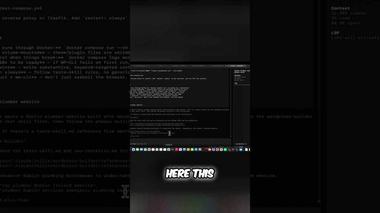 Build Websites FREE with Qwen 3.6 & OpenCode! #shorts