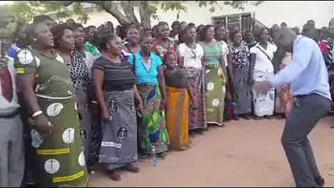 New Apostolic Church - choir in rural Zambia