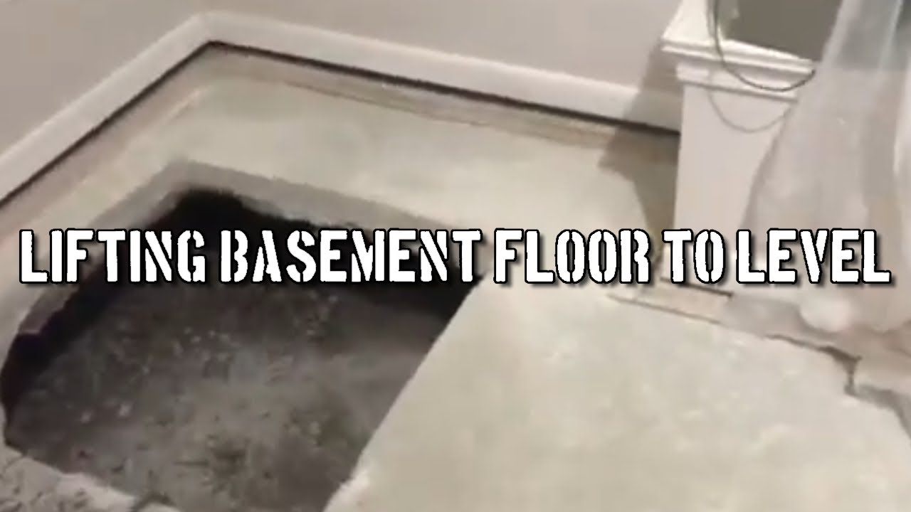 Raise A Sinking Concrete Floor YouTube Raise A Sinking Concrete Floor YouTube