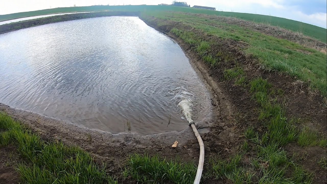 Nalewam wodę do NOWEGO STAWU - Nietypowa naprawa POMPY