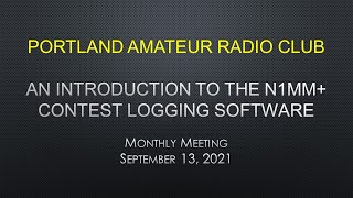N1MM+ Logging Software Introduction screenshot 3