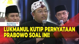 Download lagu Debat Pilgub Jatim Perdana, Lukmanul Kutip Pernyataan Prabowo Tanggapi Emil dan Gus Hans