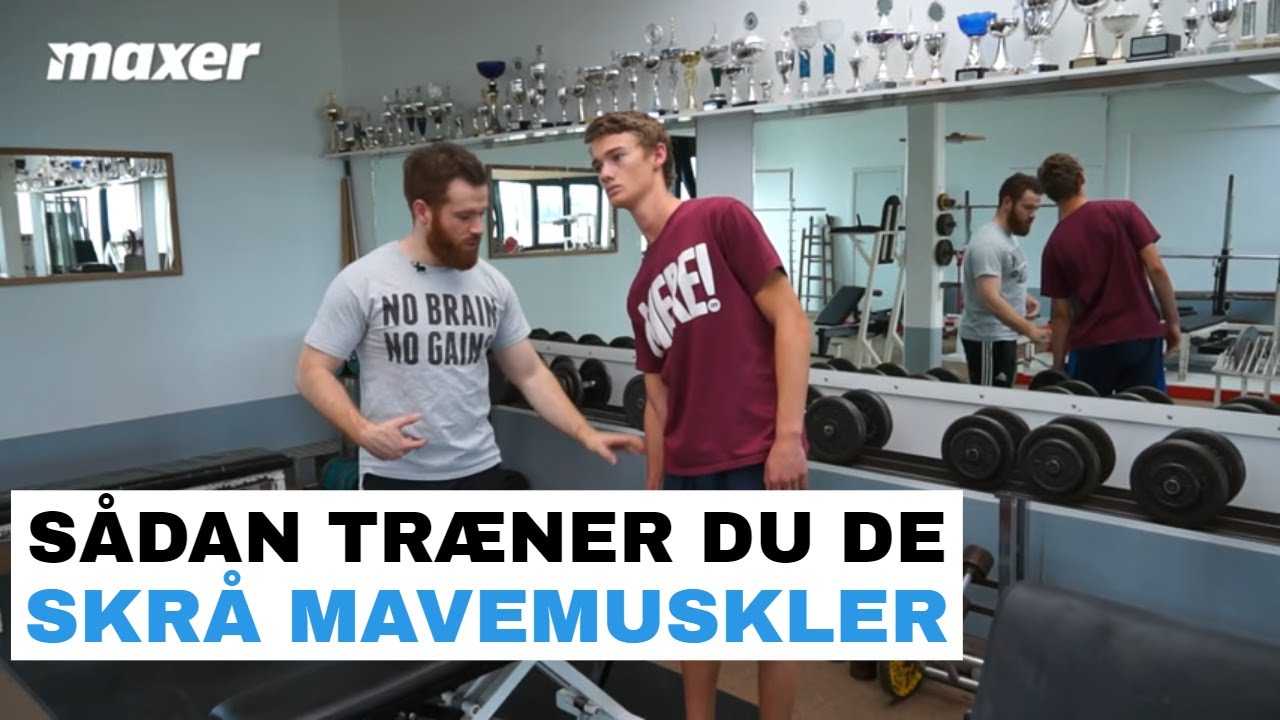 Maxer.dk: Skrå mavemuskler - Træn din skrå mave med disse effektive maveøvelser