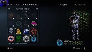 Ghosts Exclusive Spectrum camo & Patches