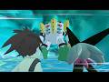 Nate and Meowscarada fight Regigigas (Legends Z-A Arc)