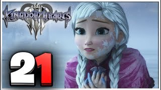 Kingdom Hearts 3 Walkthrough Part 21 Frigid Fate! Frozen BOSS (PS4 Pro Gameplay)