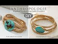 DIY Anthropologie Inspired Macrame Beaded Wrap Bracelet