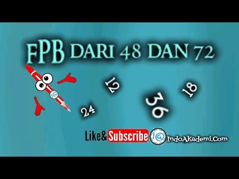 Fpb Dari 48 Dan 72 Adalah Tentukan FPB dari 48 dan 72 | Faktorisasi Prima dari 48 | Faktorisasi Prima dari 72 - YouTube