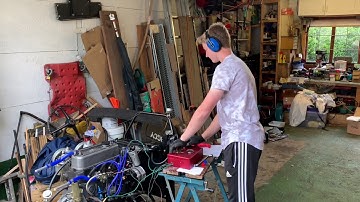 Mgb Engine First Start After Rebuild