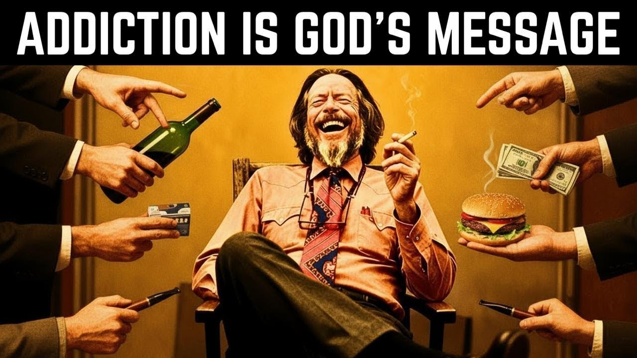 God Speaks to Spiritually Awaken People Through Addiction | Alan Watts