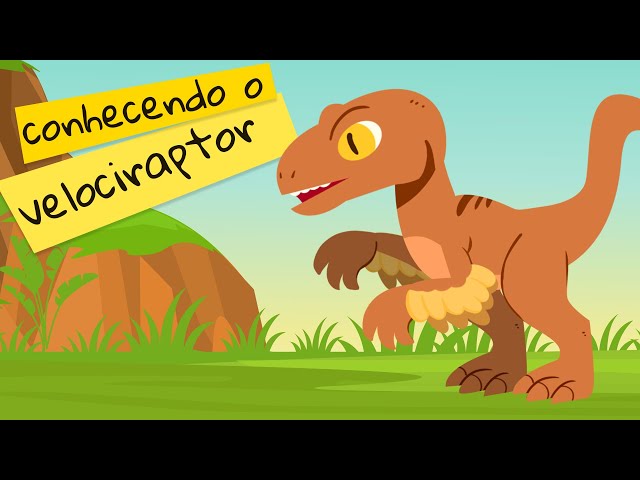 Desenho de dinossauro infantil: Tiranossauro - Nino Dino na terra