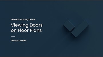 Verkada Access Control | Viewing Doors on Floor Plans (Command User)