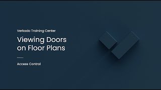 Verkada Access Control | Viewing Doors on Floor Plans (Command User)