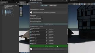 URP/HDRP AutoConvert | Easy convert materials