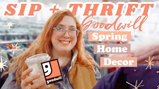 SPRING Thrift with me! Ohio Goodwill Haul with the CUTEST FINDS || Cassandra Joy
