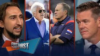 Belichick & Robert Kraft’s tensions rising in New England, per report | NFL | FIRST THINGS FIRST