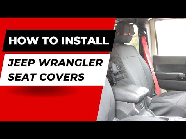 How to Install Seat Covers in a Jeep Wrangler, Are the Smittybilt .R.  covers worth the money? - YouTube