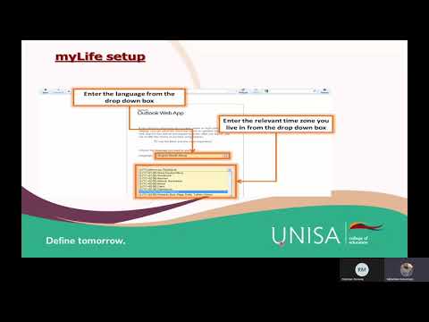 How to access MyUnisa and Mylife email