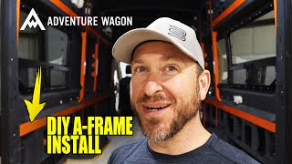 Adventure Wagon Install DIY Day 1 – AFrame