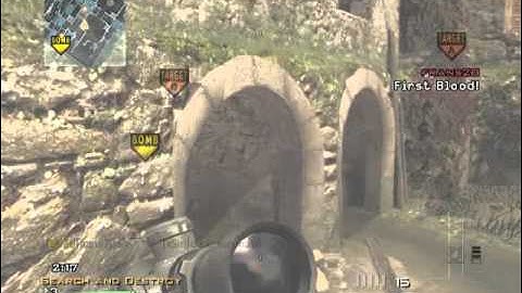MW3-face off maps 2v2 QS online part 6
