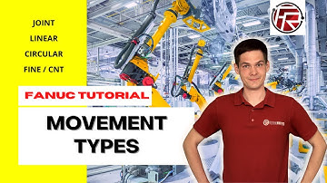 Gezamenlijke, lineaire en cirkelvormige bewegingen met FANUC-robots / FINE- en CNT-afsluittypen